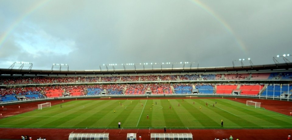 Plano general del estadio.